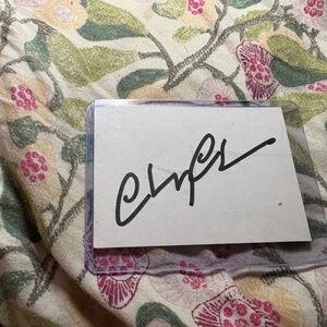 ✍️ Chevy Chase — Autograph Signed Slip — SNL Original Cast / Clark Griswold